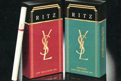 Smoking kills, but maybe the vintage Yves Saint Laurent cigs are